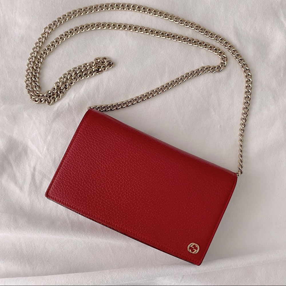 Authentic Gucci Betty Shanghai Wallet On Chain